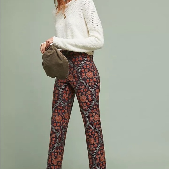 ANTROPOLOGIE The Essential Slim Trousers Size 2 - Picture 2 of 8